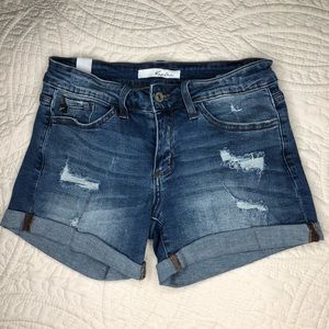 Kancan Distressed Jean Shorts - size 27